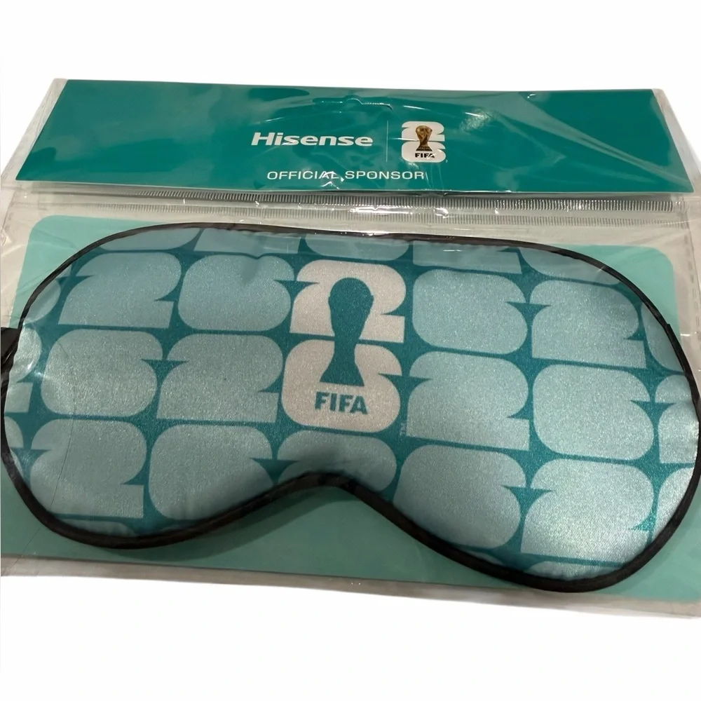 Official FIFA cushioned sleep eye mask. NEW.